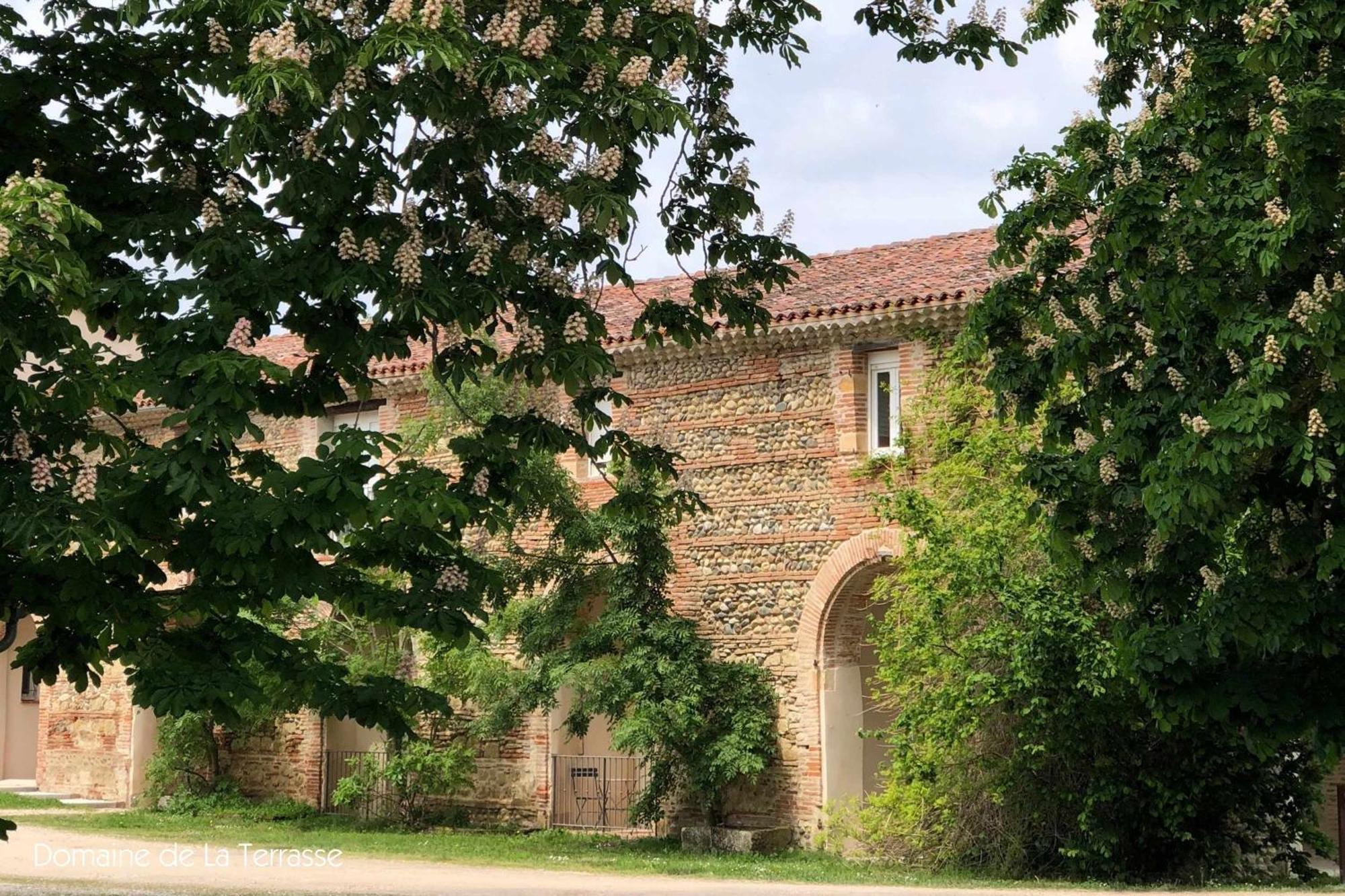 Domaine De La Terrasse Apartment Carbonne Exterior foto