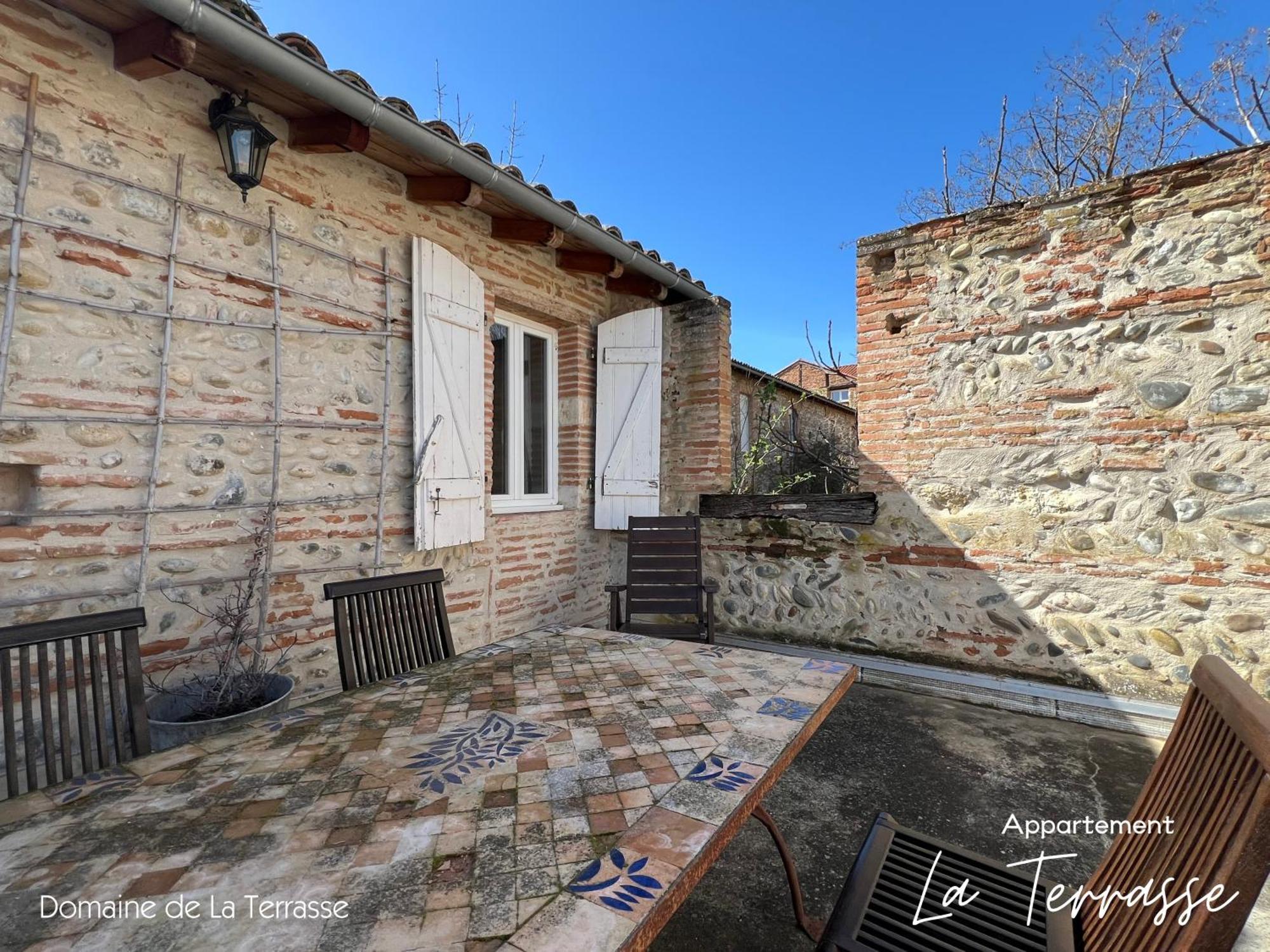 Domaine De La Terrasse Apartment Carbonne Exterior foto