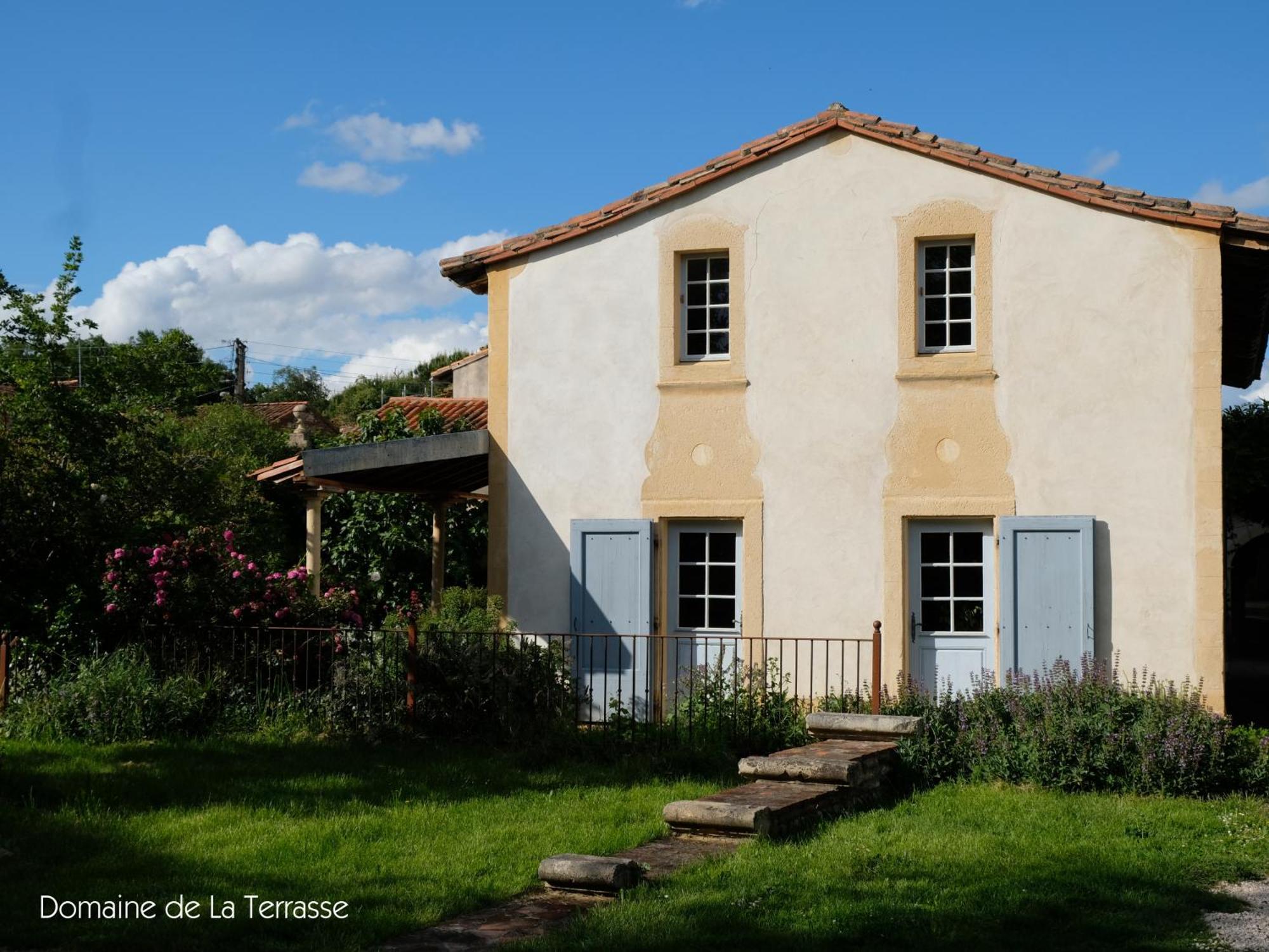 Domaine De La Terrasse Apartment Carbonne Exterior foto