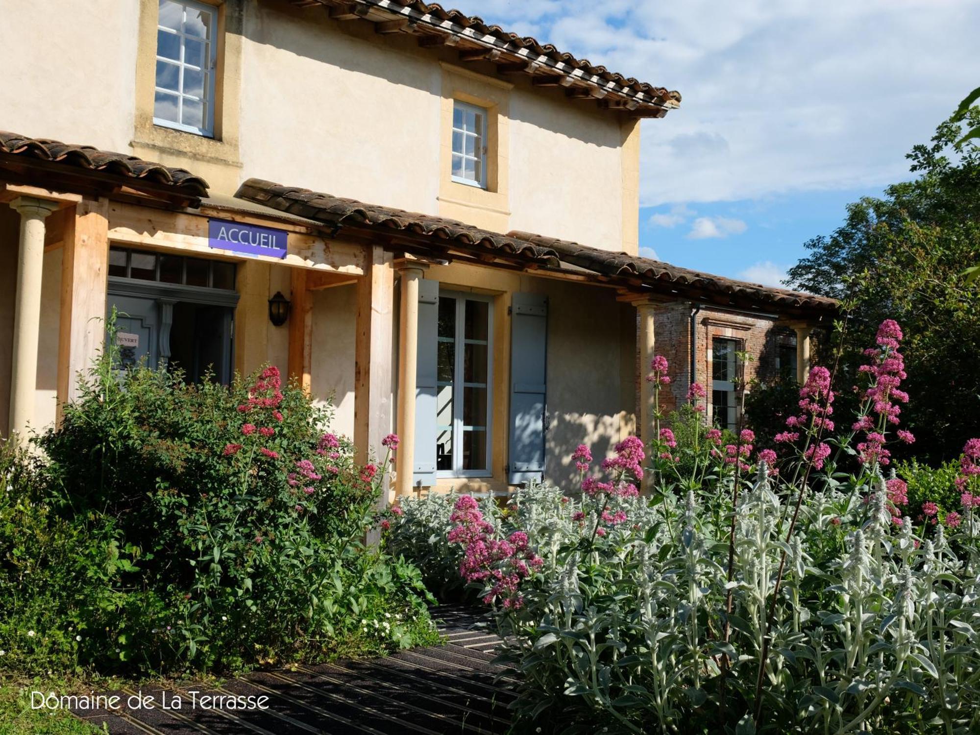 Domaine De La Terrasse Apartment Carbonne Exterior foto